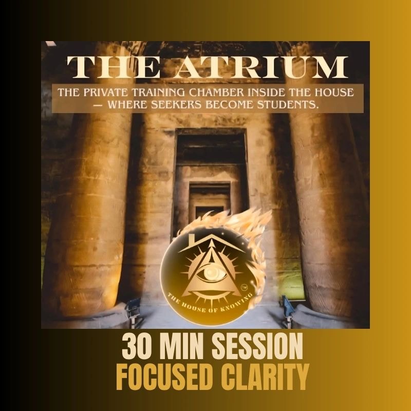 ATRIUM: FOCUSED CLARITY — 30-Minute Processing Session